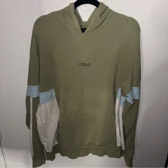 Barney Cools SOLD OUT Sports Hoodie Sweatshirt Size M Colorblock Cotton - Picture 3 of 4